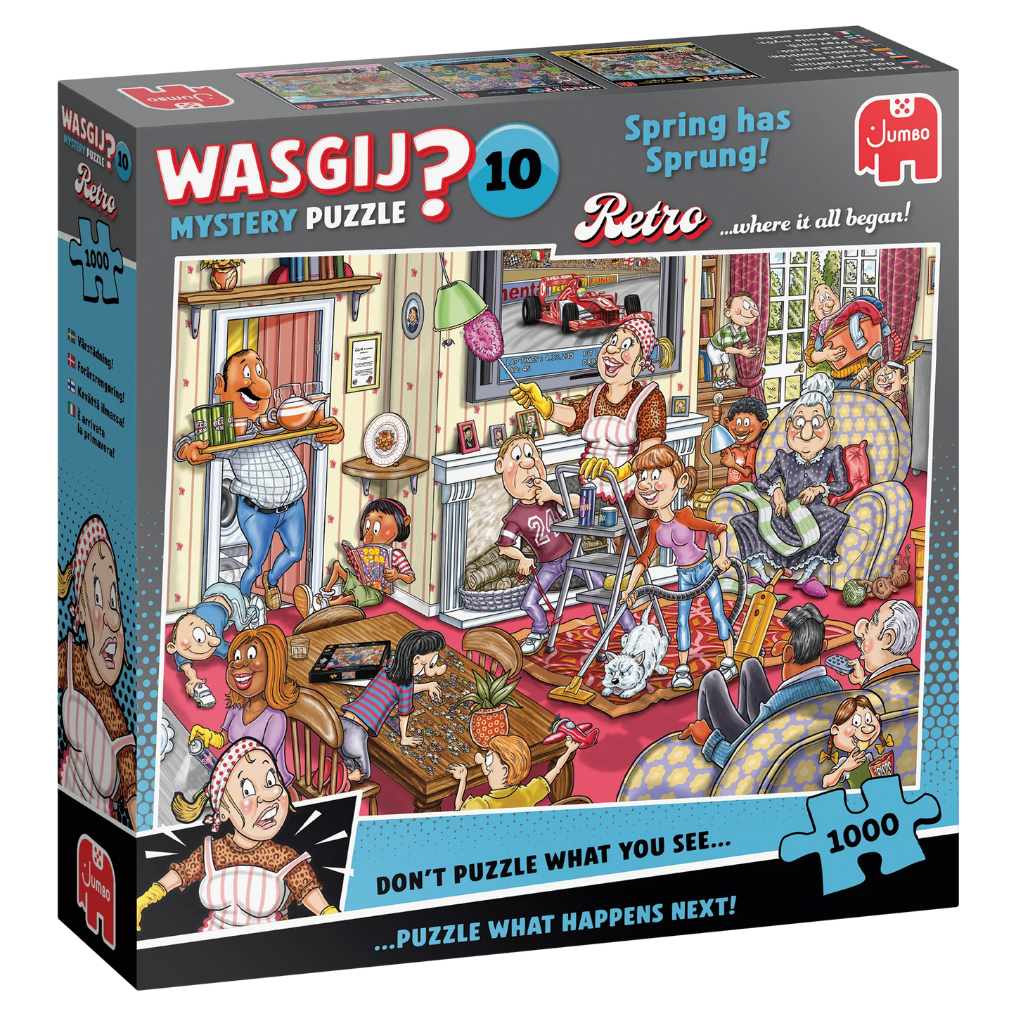 2026 - Wasgij Retro Mystery 10 - Spring has Sprung! (1 000)