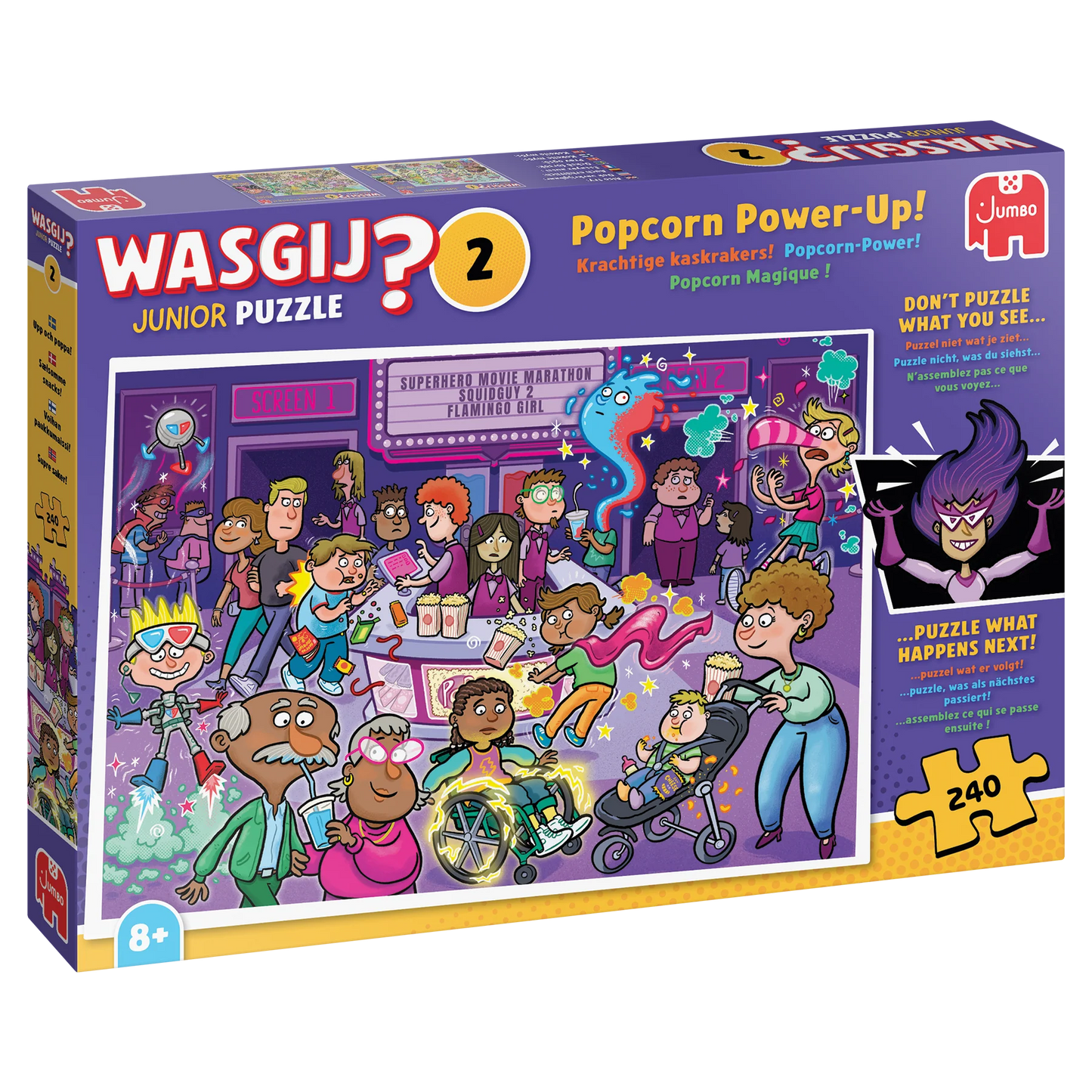 Wasgij Junior 2 - Popcorn Power-Up! (240)