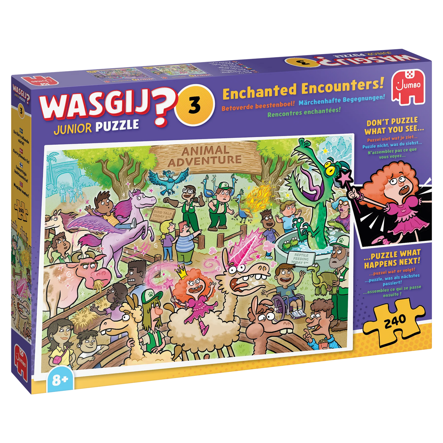 Wasgij Junior 3 - Enchanted Encounters! (240)